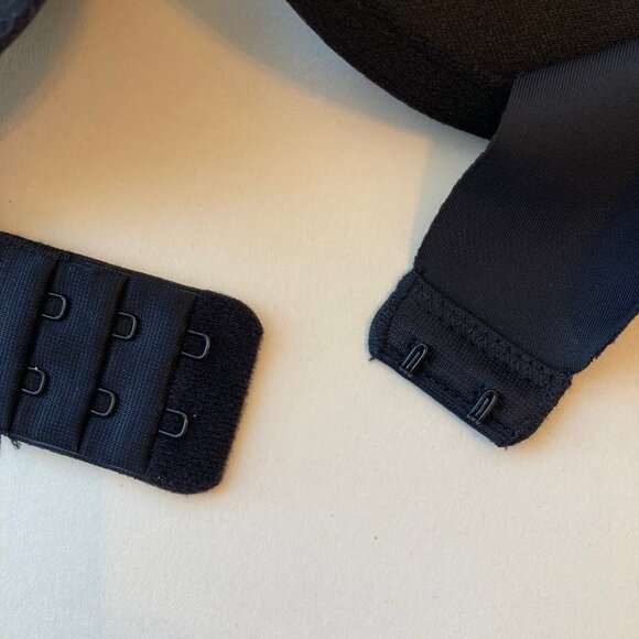 Maidenform Push Up Smoothing Underwire Bra 34C Black Jacquard Lace NWT - Picture 6 of 8